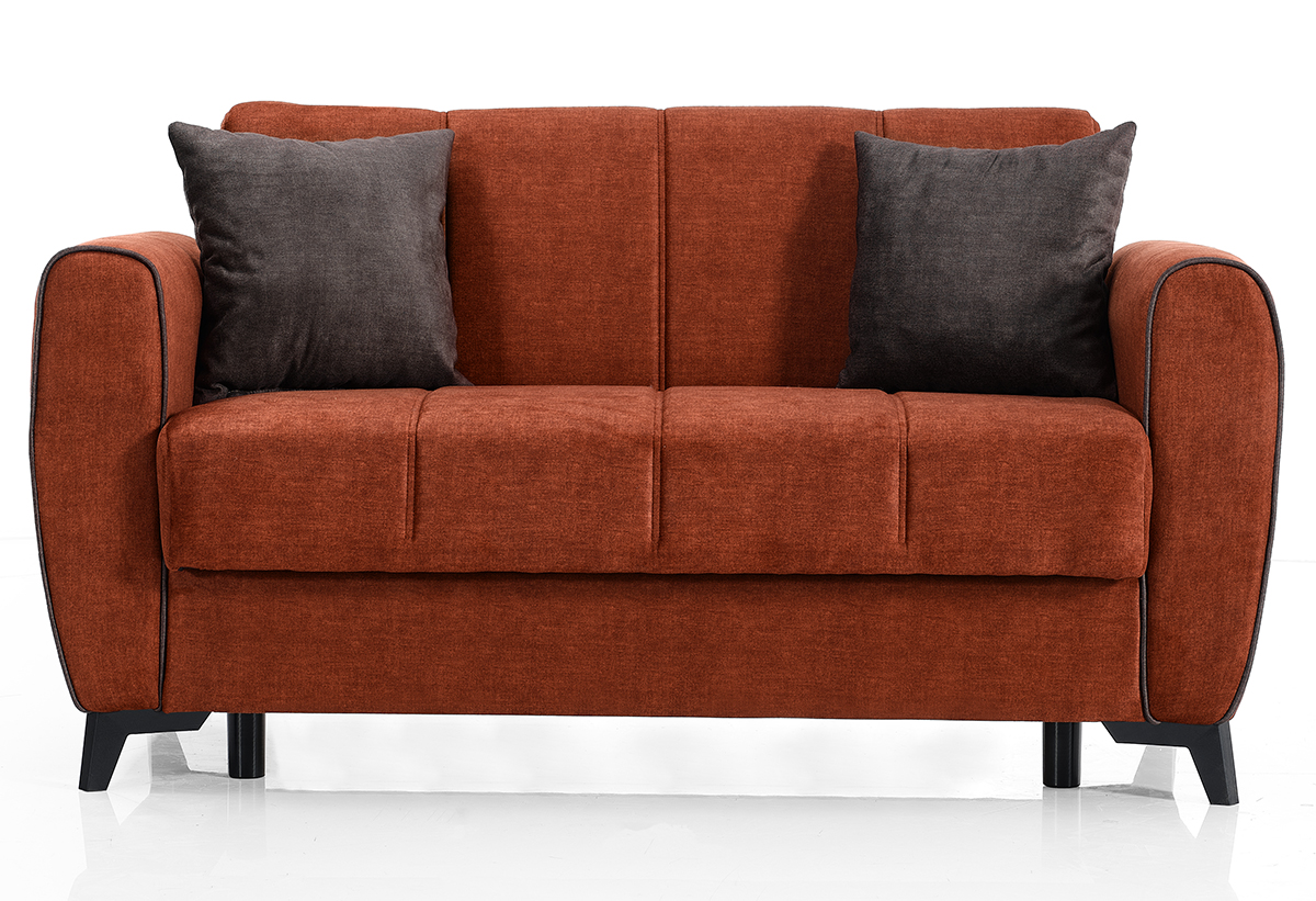 Απεικονίζεται ο καναπές-κρεβάτι.